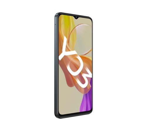 VIVO Y03 Black, 6.56" 1612 x 720 Pixels, 2,0 GHz+1,8 GHz, 8 Core, 4GB RAM, 128GB, 13 MP+ 0,08 MP/5Mpix, 2 Sim, 2G, 3G, LTE, BT v5.0, Wi-Fi, GPS, Type-C, 5000mAh, Android 14, 185g, 163.63 mmx75,58 mmx8,39 mm