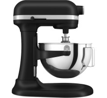 Миксер KitchenAid, настольный, выдвижная чаша, 5.2 л, цвет черный матовый