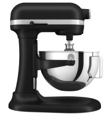 Миксер KitchenAid, настольный, выдвижная чаша, 5.2 л, цвет черный матовый