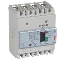 Автоматический выключатель DPX3160 - термомагнитный расцепитель - 36 кА - 400 В  - 4П - 120 А АВТ.ВЫКЛ.DPX3160 4P 125А 36kA