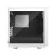 Корпус ПК без блока питания/ Case Fractal Design Meshify 2 Mini TG Clear Tint, Mini-Tower, 1x120mm + 1x140mm, 2xUSB-A 3.2 + 1xUSB 3.2 Type-C mATX, mITX, mDTX White