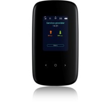 Маршрутизатор/ ZYXEL LTE2566-M634 Portable LTE Cat.6 Wi-Fi router (SIM card inserted), 802.11ac (2.4 and 5 GHz) up to 300 + 866 Mbps, support for LTE / 4G / 3G, color display, micro power USB, battery up to 10 hours