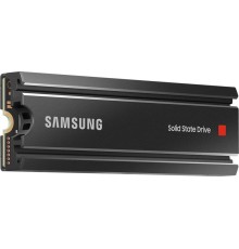 твердотельные диски SSD M.2 (PCI-E NVMe) 1Tb (1024GB) Samsung 980 PRO (R7000/W5000MB/s) (MZ-V8P1T0CW) with Heatsink,1year