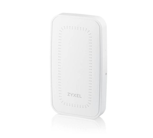 Точка беспроводного доступа Точка доступа Zyxel NebulaFlex Pro WAX300H, WiFi 6, 802.11a/b/g/n/ac/ax (2,4 и 5 ГГц), MU-MIMO, настенная, антенны 2x2, до 575+2400 Мбит/с, 4xLAN GE (1x PoE out), защита от 3G/4G, PoE only