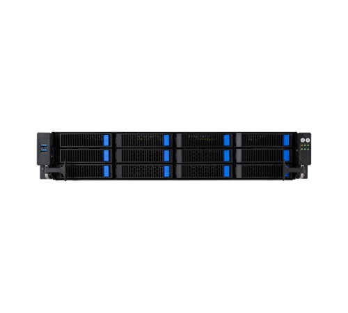 Серверная платформа/ ASUS RS520A-E12-RS12U/1G/1.6kW/12NVMe/FAN/RH/OCP/GPU