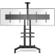 ONKRON мобильная стойка для двух ТВ 40"-65", макс 105.9кг, чёрная TS1881DV