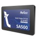 SSD накопитель Netac SSD SA500 480GB 2.5 SATAIII 3D NAND, R/W up to 520/450MB/s, TBW 240TB, 3y wty
