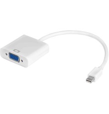 Greenconnect Адаптер-переходник Apple mini DisplayPort 20M > VGA 15F, GCR-MDP2VGA