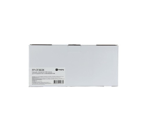 Картридж F+ imaging, пурпурный, 9 500 страниц, для HP моделей Color LJ M553DN/M577DN (аналог CF363X), FP-CF363X (Вскрытая упаковка)