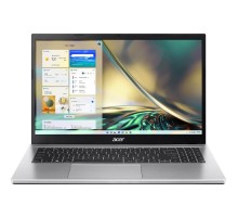 Ноутбук/ ACER Aspire3 A315-59-52X6 15.6"(1920x1080 (матовый) IPS)/Intel Core i5 1235U(1.3Ghz)/16384Mb/512PCISSDGb/noDVD/Int:UMA/Cam/BT/WiFi/50WHr/war 1y/1.8kg/Silver/NoOS
