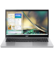 Ноутбук/ ACER Aspire3 A315-59-52X6 15.6"(1920x1080 (матовый) IPS)/Intel Core i5 1235U(1.3Ghz)/16384Mb/512PCISSDGb/noDVD/Int:UMA/Cam/BT/WiFi/50WHr/war 1y/1.8kg/Silver/NoOS