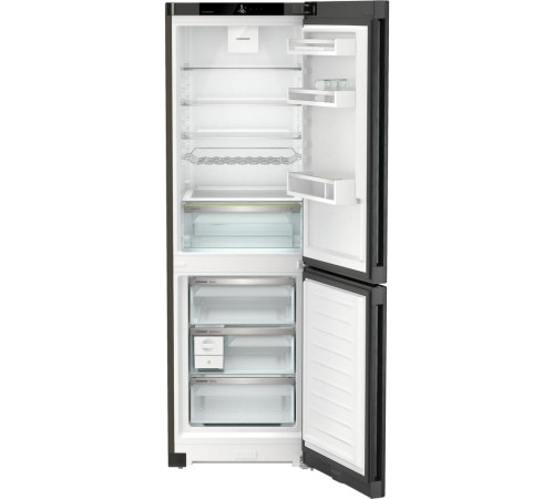 Холодильники LIEBHERR/ Plus, EasyFresh 1 контейнер, МК NoFrost, 3 контейнера МК, в. 185,5 см, ш. 60 см, класс ЭЭ A++, внутренние ручки, Black Steel Холодильники LIEBHERR/ Plus, EasyFresh 1 контейнер, МК NoFrost, 3 контейнера МК, в. 185,5 см, ш. 60 см, класс ЭЭ A++, внутренние ручки, Black Steel