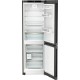 Холодильники LIEBHERR/ Plus, EasyFresh 1 контейнер, МК NoFrost, 3 контейнера МК, в. 185,5 см, ш. 60 см, класс ЭЭ A++, внутренние ручки, Black Steel