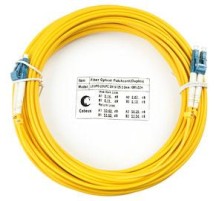 Шнур оптический duplex LC-LC 9/125 sm 1,5м LSZH Cabeus FOP(d)-9-LC-LC-10m Шнур оптический duplex LC-LC 9/125 sm 10м LSZH