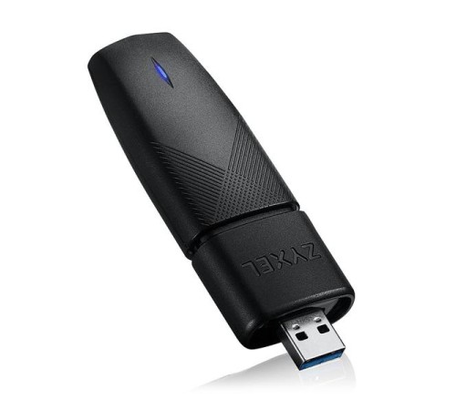 Адаптер Двухдиапазонный Wi-Fi USB-адаптер Zyxel NWD7605, AX1800, 802.11a/b/g/n/ac/ax (600+1200 Мбит/с), USB3.0 Адаптер Двухдиапазонный Wi-Fi USB-адаптер Zyxel NWD7605, AX1800, 802.11a/b/g/n/ac/ax (600+1200 Мбит/с), USB3.0