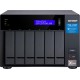 Сетевое хранилище без дисков/ SMB QNAP TVS-672XT-i3-8G 6-Bay NAS, Intel Core i3-8100T 4-core 3.1 GHz Processor, 8GB DDR4 RAM (max 32GB RAM), 6x 2.5"/3.5" SATA HDD/SSD + 2x M.2 PCIe SSD slot, 2xGbE LAN, 1 x 10GBase-T, 2 x Thunderbolt 3 port