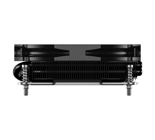 Кулер для процессора ID-COOLING IS-30i BLACK LGA1700/1200/115X низкопрофильный высота 30mm (36шт/кор, TDP 100W, PWM, 4 тепл.трубки прямого контакта, FAN 92mm) BOX
