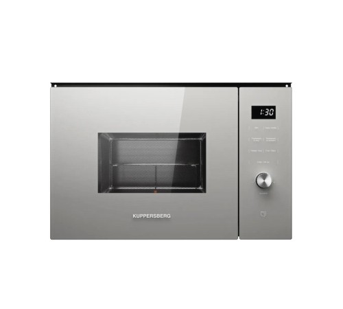 Встраиваемая микроволновая печь Kuppersberg/ Встраиваемая микроволновая печь Kuppersberg, High-Tech, 25 л, гриль, 5 уровней мощности, 8 автоматических программ, многофункциональный таймер, размораживание, поворотное/сенсорное управление, блокировка от дет