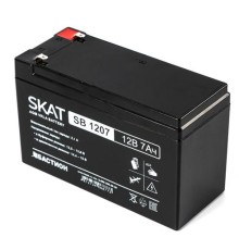  (2533) Бастион SKAT SB 1207 АКБ СК 12В/7 Ач/F1/Срок службы 6 лет/1,5 л.г