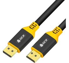 GCR Кабель 3.0m DisplayPort v1.2, черный, AL case, желтый ПВХ, 28/28 AWG, GCR-54438