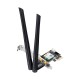 Адаптер Wi-Fi/ 3000Mbps Wi-Fi 6 / Bluetooth 5.0 PCI Express Adapter, Intel AX200 module, 2T2R, 2402Mbps at 5GHz + 574Mbps at 2.4GHz, 802.11ax/ac/a/b/g/n, 2 detachable antennas, Ver 1.0