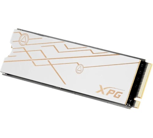 Твердотельный накопитель/ ADATA SSD XPG MARS 980 BLADE, 4000GB, M.2(22x80mm), NVMe, PCIe 5.0 x4, 3D NAND, R/W 14000/13000MB/s, IOPs 1 950 000/1 650 000, TBW 2960, DWPD 0.4 (5 лет)