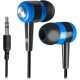 Defender Наушники вставки Basic 616 черный + синий