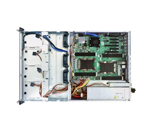 Серверный корпус/ RSC-2KT, 2U, 8xSATA/SAS HS 3,5/2,5" universal bay + 2x2,5" 15mm internal bay + ODD bracket, up to 12"(W) x 13"(D) E-ATX, 2x12G 4-port passive BP with 1xSFF-8643, 3x 80x25mm fan (middle), 550W 1+1 redundant 80+ Platinu