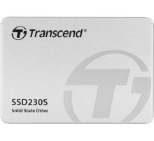 Твердотельный накопитель/ Transcend SSD SSD230S, 2048GB, 2.5" 7mm, SATA3, 3D TLC, R/W 560/520MB/s, IOPs 85 000/89 000, DRAM buffer 1024MB, TBW 1120, DWPD 0.3 (5 лет)