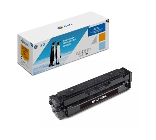 Картридж Cartridge G&G 201X для HP СLJ M252/M274/M277, с чипом (2 800стр.), черный (аналог CF400X)