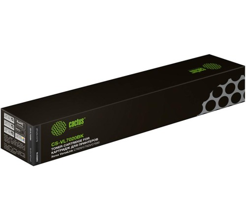 Картридж лазерный Cactus CS-VL7020BK 106R03745 черный (23600стр.) для Xerox VersaLink C7020/C7025/C7030