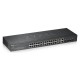 Коммутатор Smart L2 коммутатор Zyxel NebulaFlex GS1920-24v2, rack 19", 24xGE, 4xCombo (SFP/RJ-45), бесшумный (без вентилятора)