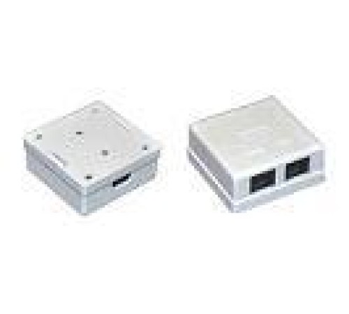 ITK Настенная инф. розетка RJ45, кат.5Е UTP, 1-порт ITK Настенная инф. розетка RJ45, кат.5Е UTP, 1-порт