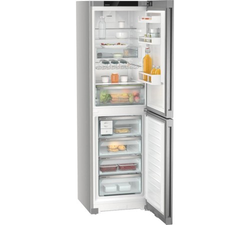 Холодильники LIEBHERR/ Plus, EasyFresh, МК NoFrost, 4 контейнера МК, в. 201,5 см, ш. 60 см, класс ЭЭ A++, внутренние ручки, покрытие SteelFinish Холодильники LIEBHERR/ Plus, EasyFresh, МК NoFrost, 4 контейнера МК, в. 201,5 см, ш. 60 см, класс ЭЭ A++, внутренние ручки, покрытие SteelFinish