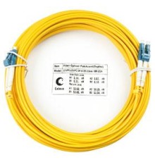 Шнур оптический duplex LC-LC 9/125 sm 1,5м LSZH Cabeus FOP(d)-9-LC-LC-10m Шнур оптический duplex LC-LC 9/125 sm 10м LSZH