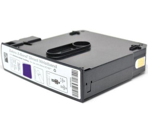 Этикетки в виде браслета полипропилен 25х279мм/ Wristband cartridge, 25mm*279mm, 200pcs/Roll, Adult - Purple Этикетки в виде браслета полипропилен 25х279мм/ Wristband cartridge, 25mm*279mm, 200pcs/Roll, Adult - Purple