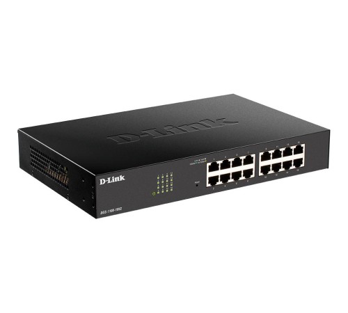 Коммутатор/ DGS-1100-16V2 EasySmart L2 Switch 16х1000Base-T