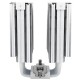 Кулер для процессора/ CPU Cooler Thermalright Royal Pretor 130 White (4-pin PWM, 158mm, Ni/Cu, 6x6mm, 1x120+1x130mm, 80.45CFM/81.88CFM, 29.4dBA/28.3dBA, 2150PM/1750RPM, S: 1200, 1700, 1851, 2011, 2066, 115X, AM4, AM5, white)