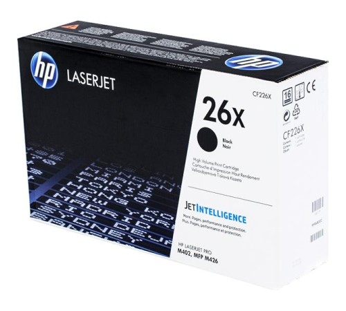 Тонер-картридж/ HP 26X High Yield Black Original LaserJet Toner Cartridge Тонер-картридж/ HP 26X High Yield Black Original LaserJet Toner Cartridge