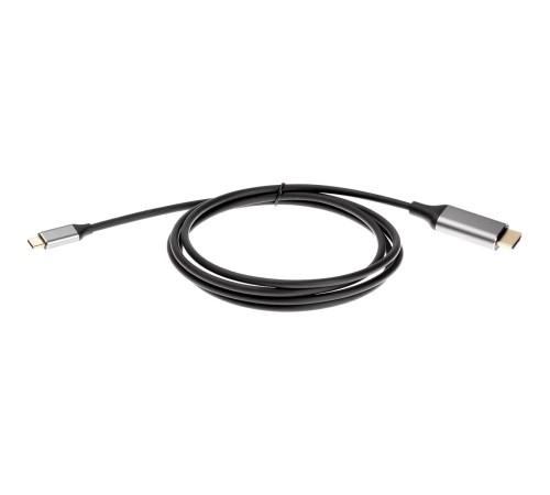 Кабель/ Кабель USB 3.1 Type-Cm --> HDMI A(m) 4K@60Hz,1.8m,Alum,iOpen(Aopen/Qust) <ACU423MC-1.8M>