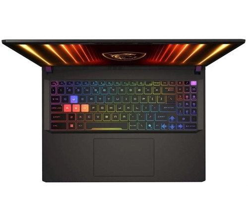 Ноутбук без сумки MSI Vector 16 HX AI A2XWHG-080XRU Ultra7 255HX 16" 16:10 FHD+(1920 x 1200)144Hz DDR5 32GB (16GB*2),1TB SSD, NV RTX 5070TI (12GB GDDR7),90Whr,2,7kg,1y,Dos,Gray