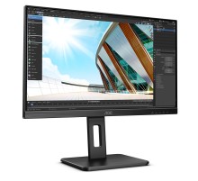 Монитор LCD 23.8'' 16:9 2560х1440(WQHD) IPS, 75 Hz, 250 cd/m2, 1000:1, 50М:1, 4ms, VGA, HDMI, DP, USB-Hub, Height adj, Pivot, Tilt, Swivel, Speakers, Black (Из ремонта)