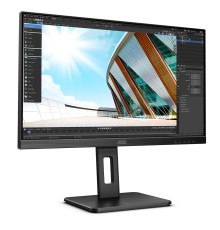 Монитор LCD 23.8'' 16:9 2560х1440(WQHD) IPS, 75 Hz, 250 cd/m2, 1000:1, 50М:1, 4ms, VGA, HDMI, DP, USB-Hub, Height adj, Pivot, Tilt, Swivel, Speakers, Black (Из ремонта)