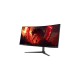 Монитор/ ACER XZ340CUHBIIPHX 34'', ZeroFrame Yes, Curved 1500R Black, 21:9, VA, 3440x1440, 1 / 5ms, 250cd, 100Hz, 2xHDMI(2.0) + 2xDP(1.4) + Audio outsync: FreeSync, hdr: HDR 10, hadj 100