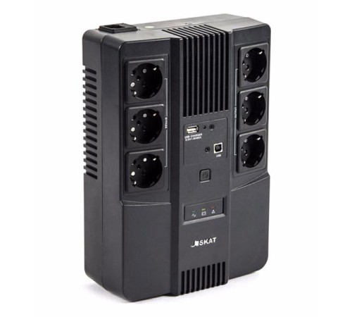 (452) Бастион SKAT-UPS AI 800ВА/480Вт/line-interactive/АКБ 9Ачx1/ 3xSchuko 3xSchuko/3 л.г. (452) Бастион SKAT-UPS AI 800ВА/480Вт/line-interactive/АКБ 9Ачx1/ 3xSchuko 3xSchuko/3 л.г.
