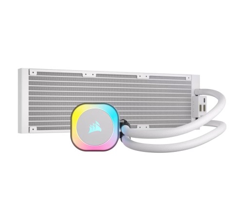 Система жидкостного охлаждения/ Water Cooling System Corsair iCUE LINK H150i RGB (360mm, White, RGB/ Fans: 3x120mm, 63.1CFM, 37dBA, 2400RPM/Rad thickness 27mm/ S: 1851, 1700, 1200, 115X, AM5, AM4) Система жидкостного охлаждения/ Water Cooling System Corsair iCUE LINK H150i RGB (360mm, White, RGB/ Fans: 3x120mm, 63.1CFM, 37dBA, 2400RPM/Rad thickness 27mm/ S: 1851, 1700, 1200, 115X, AM5, AM4)