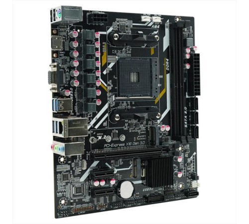 Материнская плата/ MB AFOX AMD A520 AM4, 2xDDR4(32GB), 1xPCIe 3.0x16, 2xPCIe x1, 1xMPCIe, 1xHDMI, 1xDsub, 1xLAN(1GbE), 4xSATA, 1xM.2, 4xUSB 3.0, 2xUSB 2.0, 2xPS/2, mATX Материнская плата/ MB AFOX AMD A520 AM4, 2xDDR4(32GB), 1xPCIe 3.0x16, 2xPCIe x1, 1xMPCIe, 1xHDMI, 1xDsub, 1xLAN(1GbE), 4xSATA, 1xM.2, 4xUSB 3.0, 2xUSB 2.0, 2xPS/2, mATX