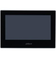Видеодомофон IP 7 дюймовый с WiFi 2.4ГГц черный 1024x600 разрешение мкостной сенсорный экран; тревожные входы / выходы 6/1; LAN; Возможность просмотра IP видеокамер; Питание: DC 12В/PoE; Габаритные размеры: 190 мм 135 мм 26 мм; Установка-на стену.