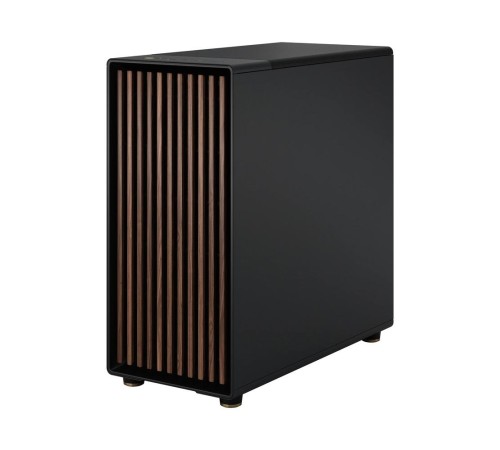 Корпус без блока питания/ Case Fractal Design North XL, Full-Tower, 3x140mm, 2xUSB-A 3.0 + 1xUSB 3.2 Type-C E-ATX, ATX, mATX, mITX Wood panel Charcoal Black
