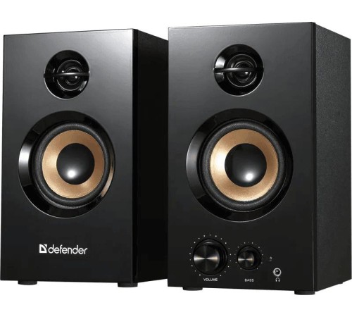 Акустическая 2.0 система Defender 65419 Aurora S20 20 Вт, деревянный корпус, 230В Акустическая 2.0 система Defender 65419 Aurora S20 20 Вт, деревянный корпус, 230В